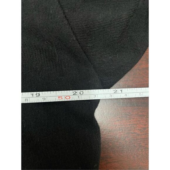 Time & Tru Black T-shirt Dress Size Large - Picture 6 of 8